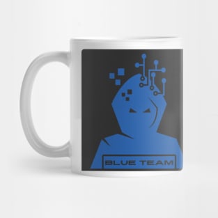 Cyber Security CTF Gamification Blue Team Badge Mug